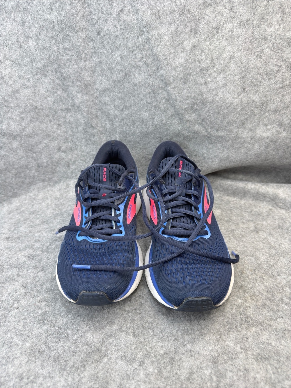 Brooks Trace Women’s Running Shoes Navy Pink Size 8 Medium B